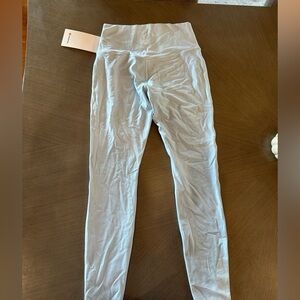 Lululemon align leggings light blue